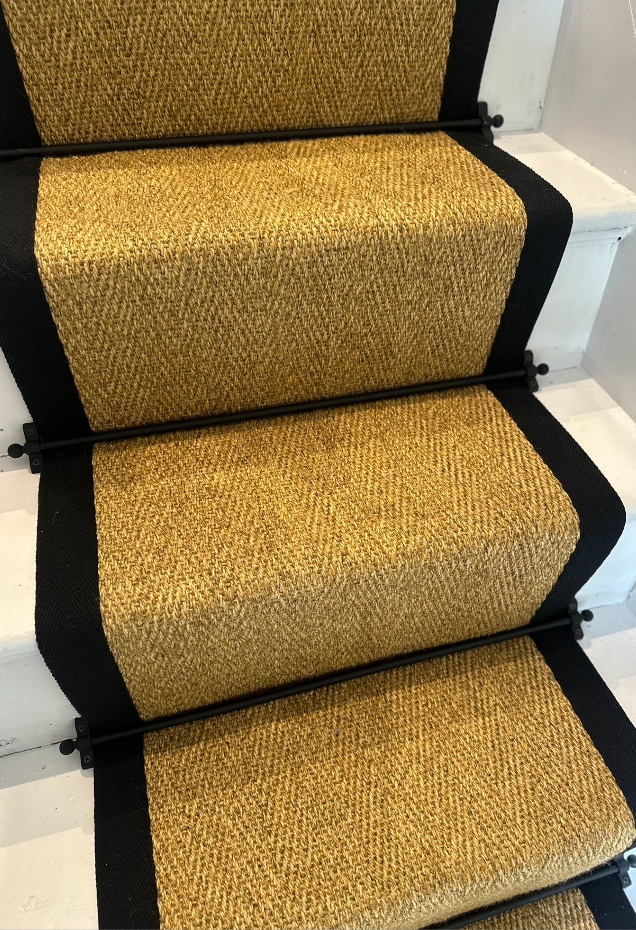 Stair Runner - Anywhere 8333 (Black Edging) 100% Recycled PET