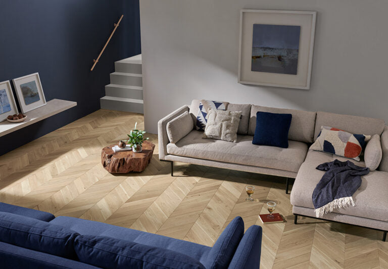 Woodpecker Raw Oak Chevron