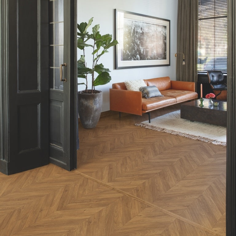 Quick Step - Impressive Chevron Oak Brown 4162