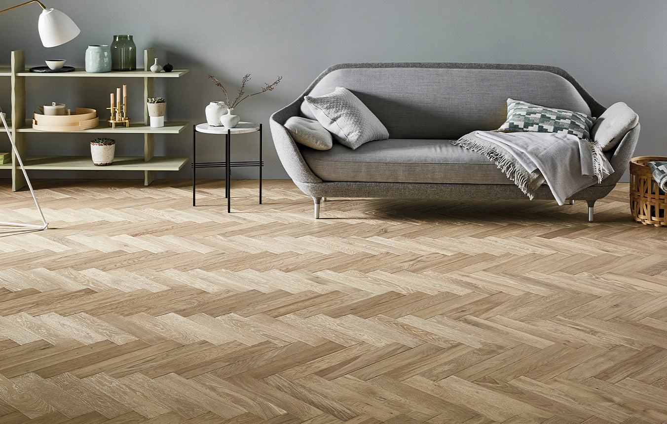 Warehouse Raw Cotton Parquet  - Engineered Wood