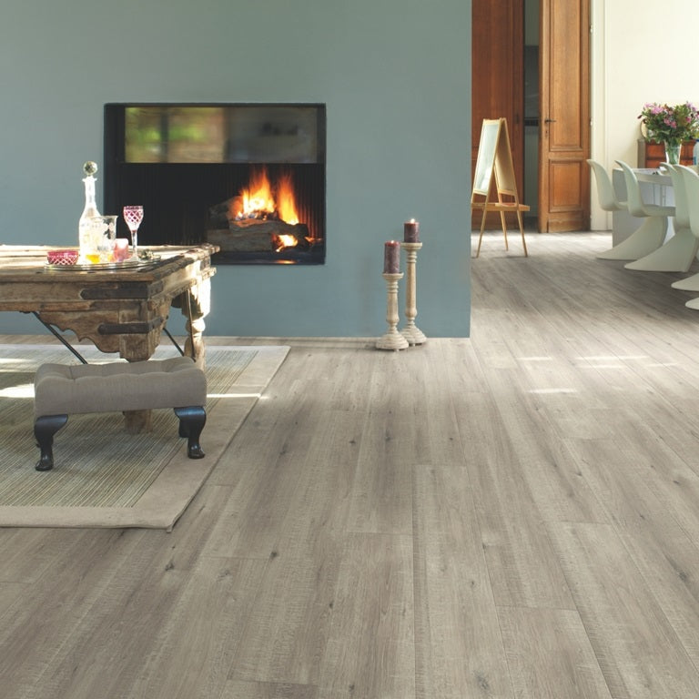 Quick Step - Impressive Saw Cut Oak Grey 1858